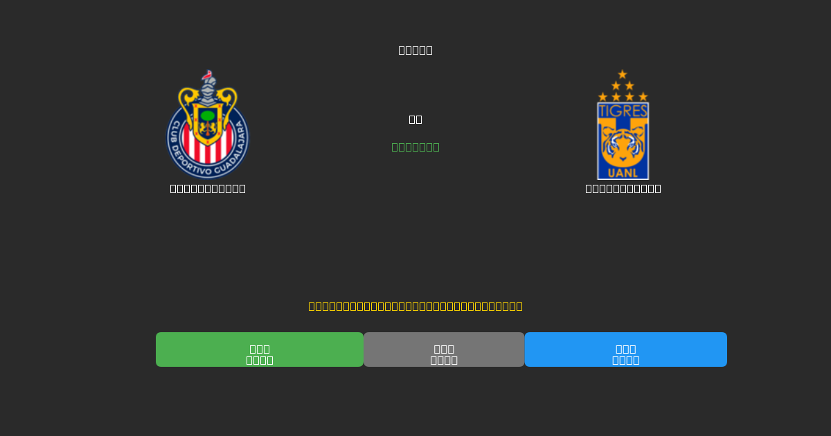 Guadalajara против Tigres UANL - Бесплатные ИИ Футбольные Прогнозы с 80%+ Точностью