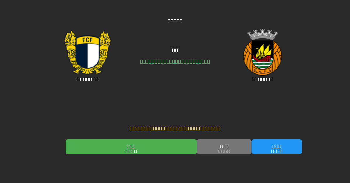 Famalicão против Rio Ave - Бесплатные ИИ Футбольные Прогнозы с 80%+ Точностью