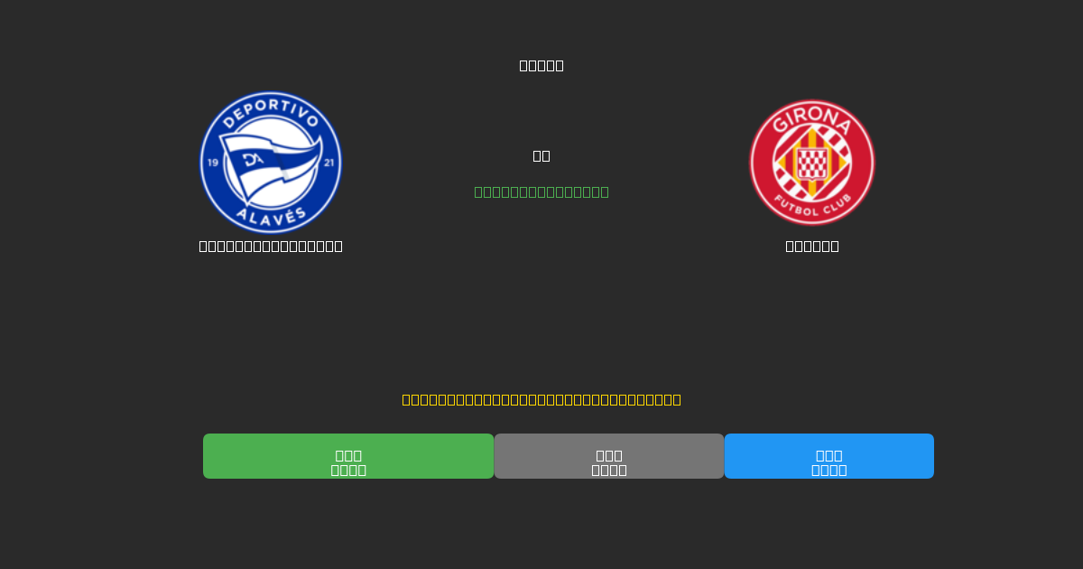 Deportivo Alavés против Girona - Бесплатные ИИ Футбольные Прогнозы с 80%+ Точностью