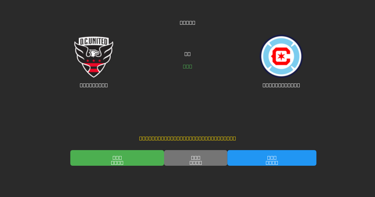 DC United mot Chicago Fire - Gratis AI-prognoser, Speltips och Odds