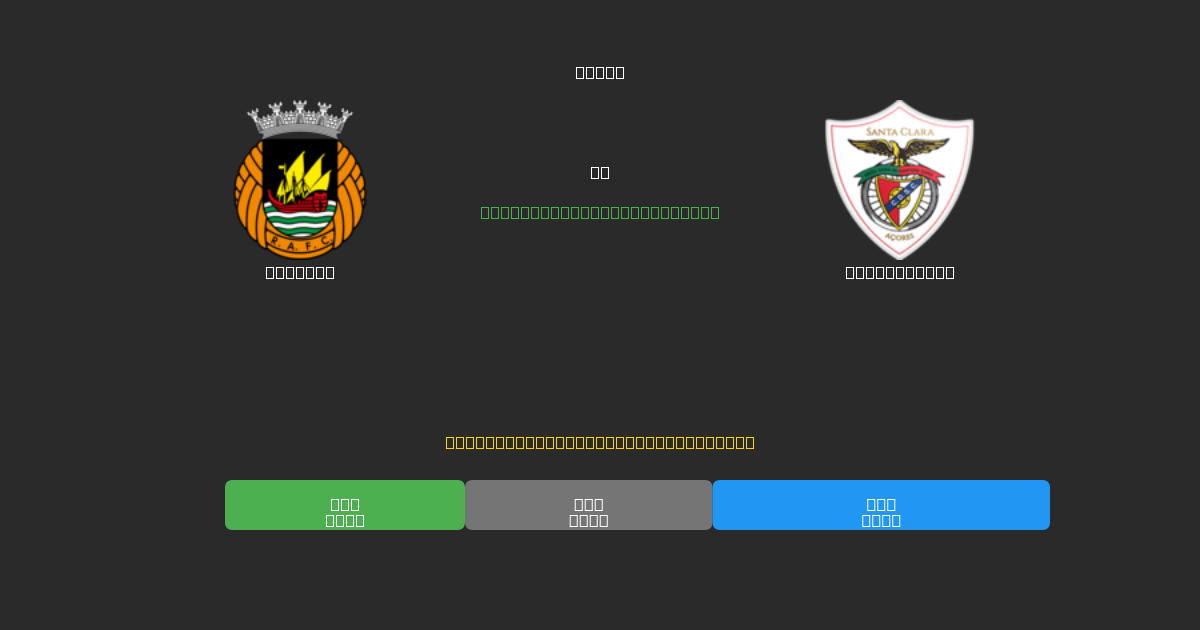 Rio Ave проти Santa Clara - Безкоштовні AI Футбольні Прогнози з 80%+ Точністю
