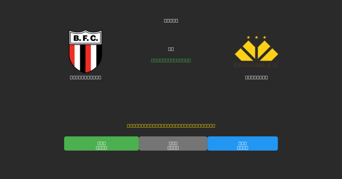 Botafogo SP vs Criciúma - Dự Đoán AI, Mẹo Cá Cược và Tỷ Lệ Miễn Phí