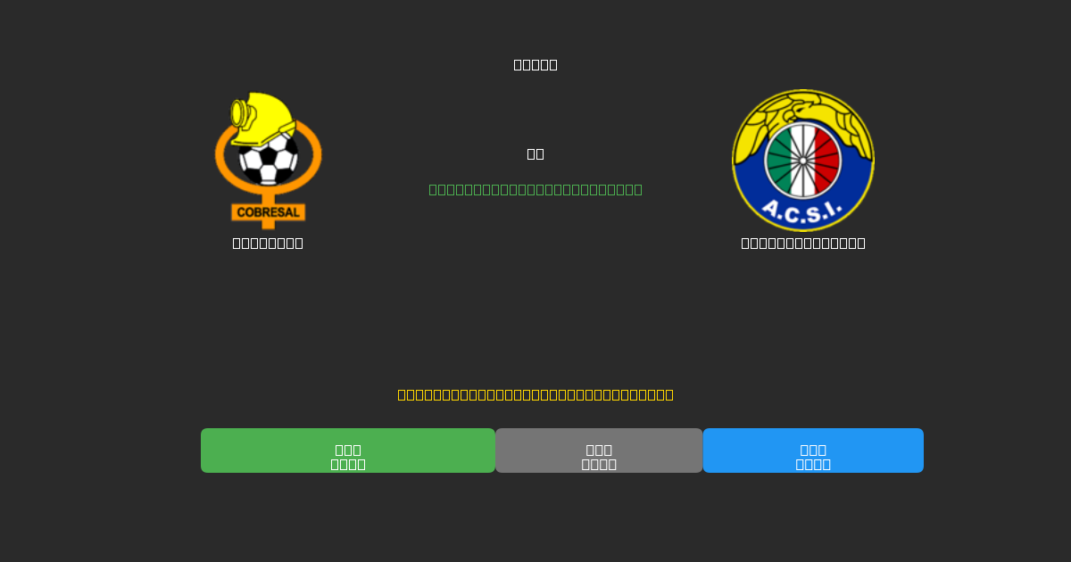 Cobresal vs Audax Italiano - Dự Đoán AI, Mẹo Cá Cược và Tỷ Lệ Miễn Phí