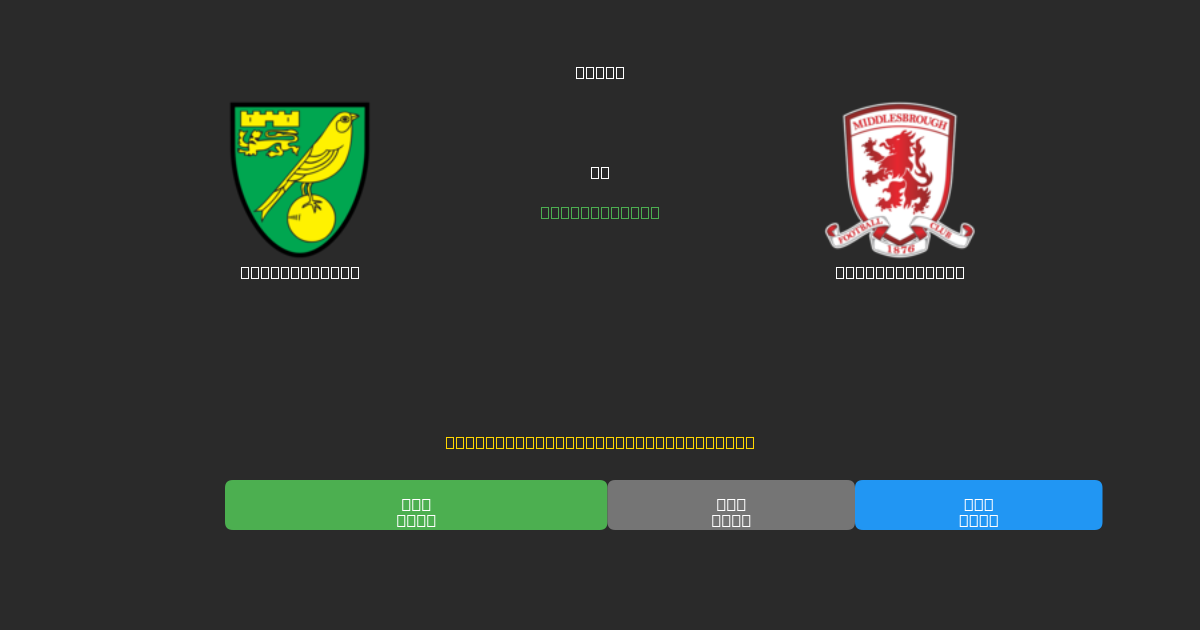 Norwich City vs Middlesbrough - Dự Đoán Bóng Đá AI Miễn Phí với Độ Chính Xác 80%+