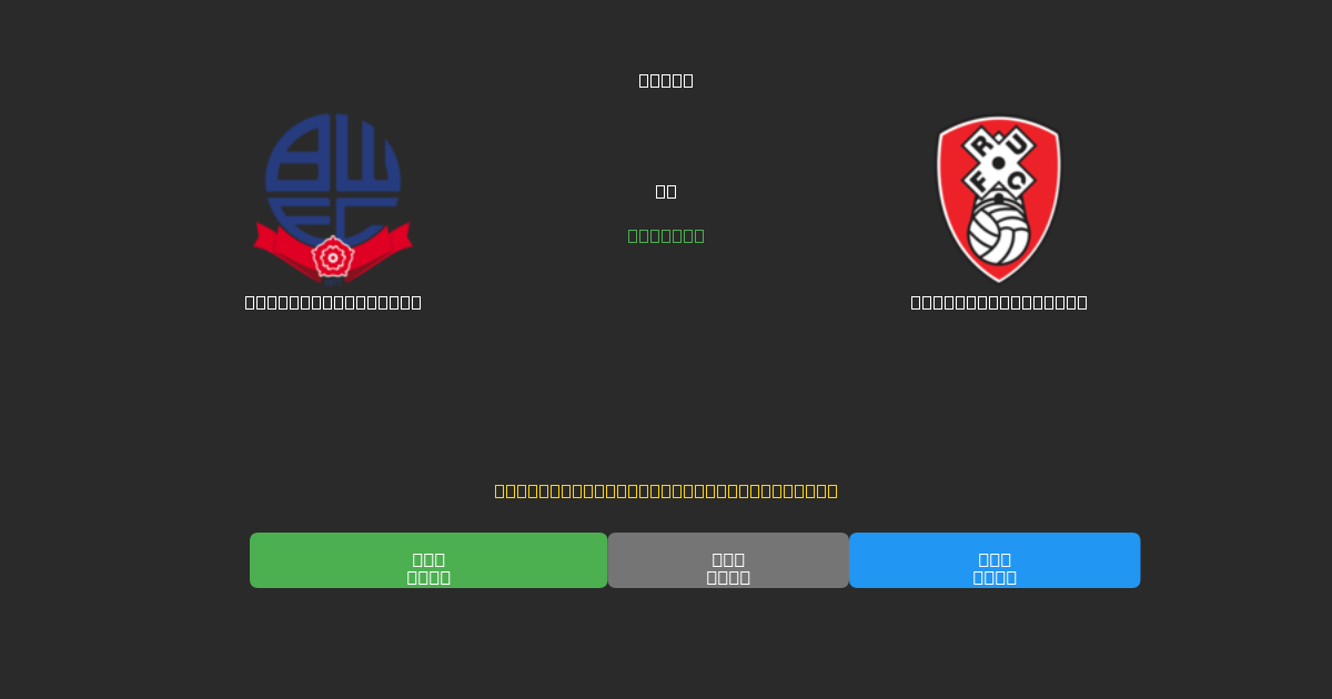 Bolton Wanderers vs Rotherham United - Dự Đoán Bóng Đá AI Miễn Phí với Độ Chính Xác 80%+