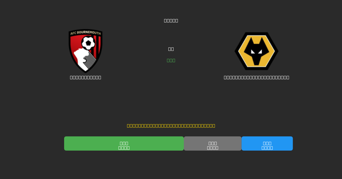 Bournemouth vs Wolverhampton Wanderers - Dự Đoán Bóng Đá AI Miễn Phí với Độ Chính Xác 80%+