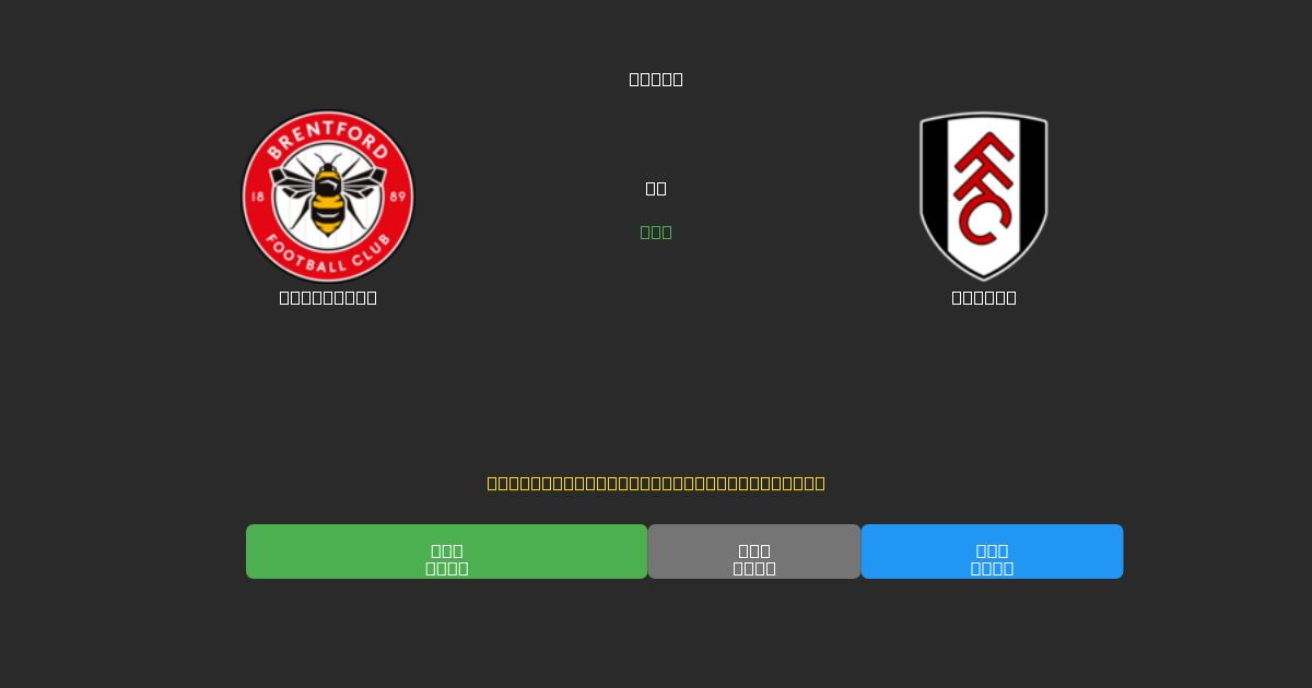 Brentford vs Fulham - Dự Đoán AI, Mẹo Cá Cược và Tỷ Lệ Miễn Phí