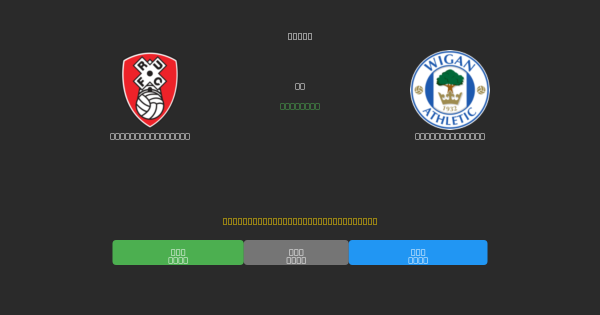 Rotherham United vs Wigan Athletic - Dự Đoán Bóng Đá AI Miễn Phí với Độ Chính Xác 80%+
