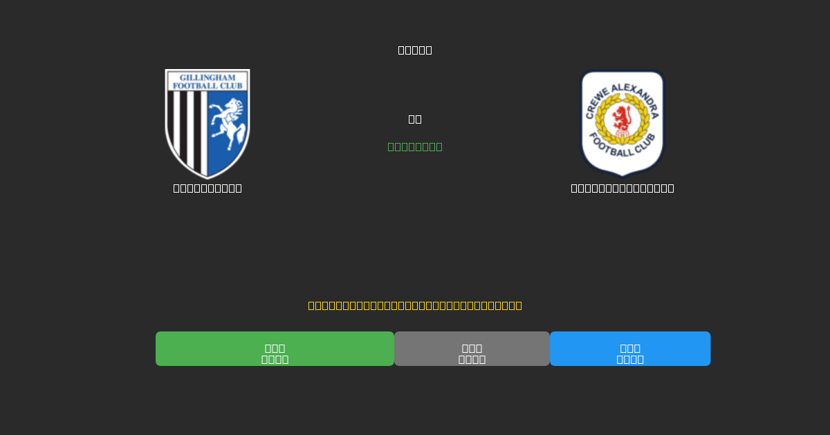 Gillingham vs Crewe Alexandra - Dự Đoán Bóng Đá AI Miễn Phí với Độ Chính Xác 80%+