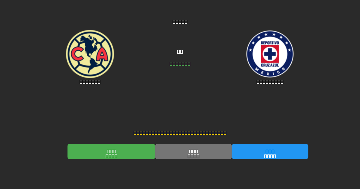 América vs Cruz Azul - Dự Đoán AI, Mẹo Cá Cược và Tỷ Lệ Miễn Phí