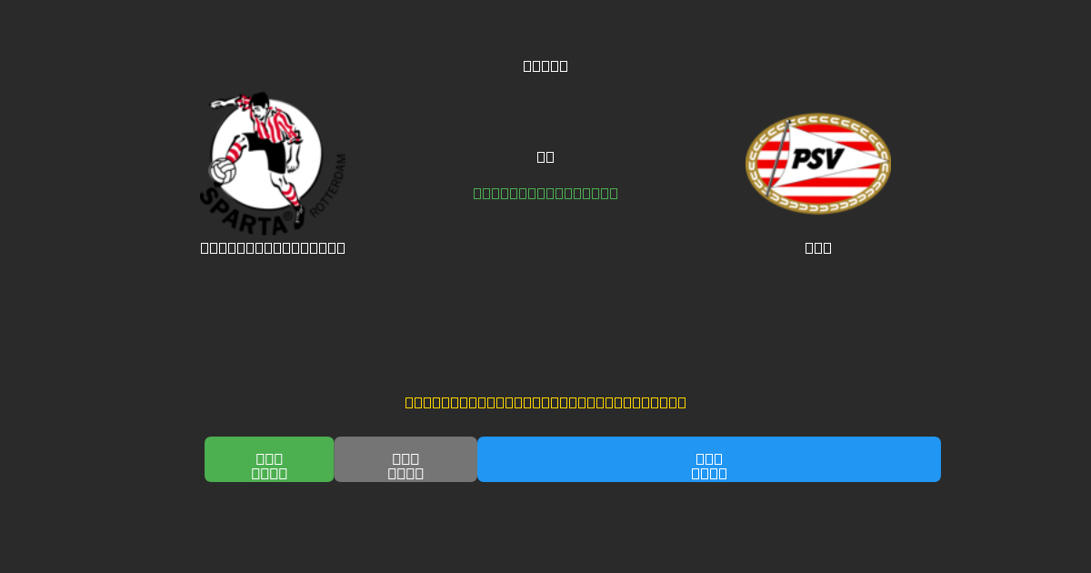 Sparta Rotterdam vs PSV - Dự Đoán AI, Mẹo Cá Cược và Tỷ Lệ Miễn Phí