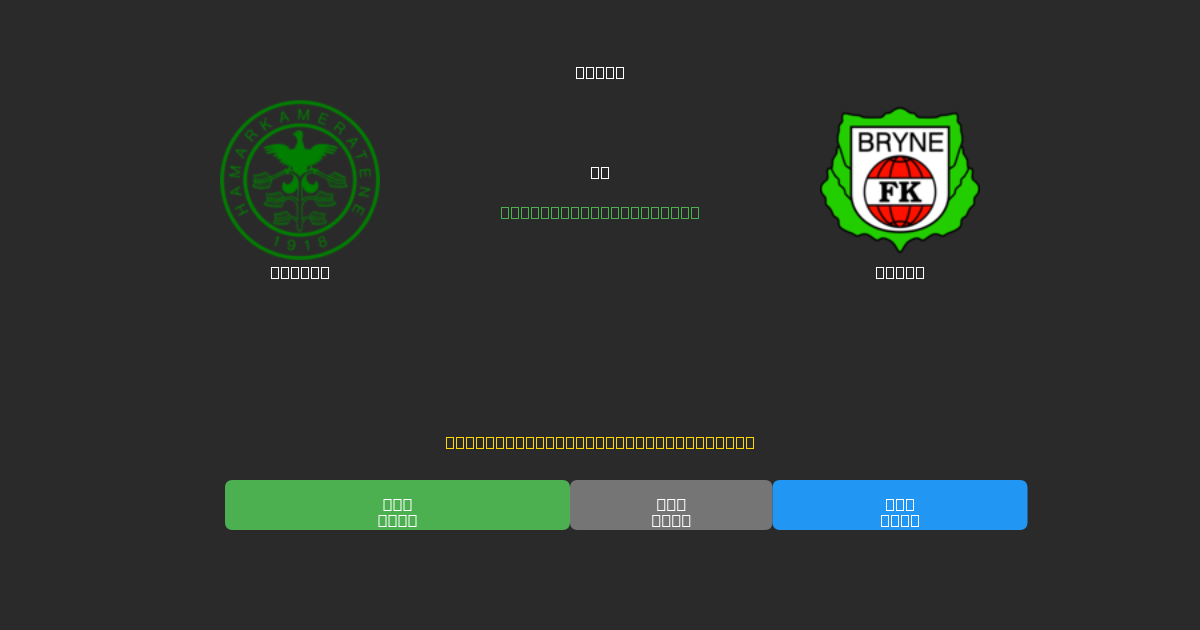HamKam vs Bryne - Dự Đoán Bóng Đá AI Miễn Phí với Độ Chính Xác 80%+
