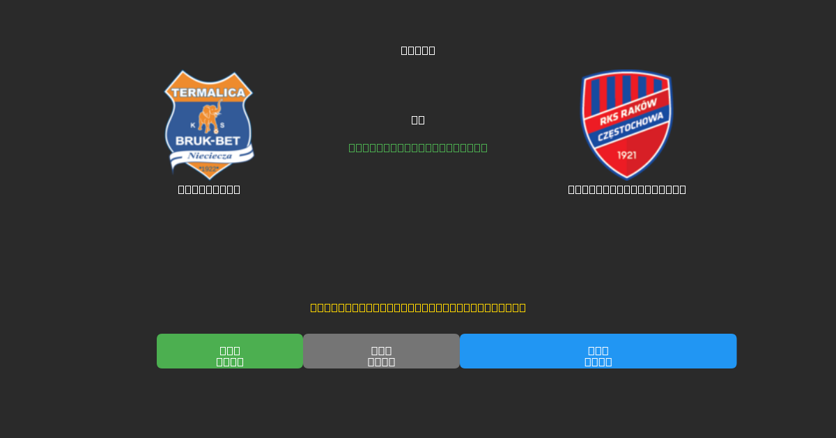 Nieciecza vs Raków Częstochowa - Dự Đoán Bóng Đá AI Miễn Phí với Độ Chính Xác 80%+