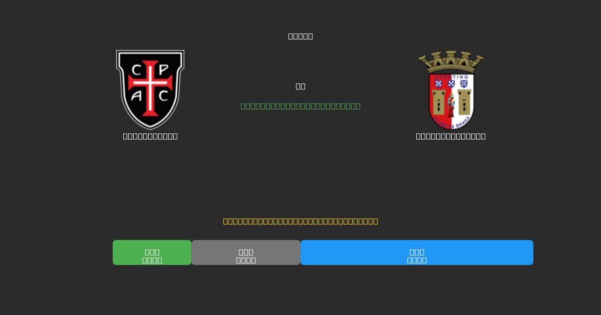 Casa Pia AC vs Sporting Braga - Dự Đoán AI, Mẹo Cá Cược và Tỷ Lệ Miễn Phí