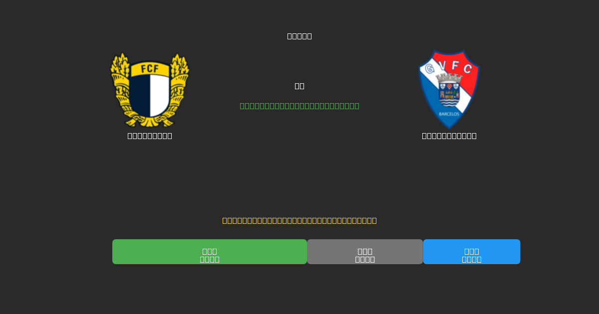 Famalicão vs Gil Vicente - Dự Đoán Bóng Đá AI Miễn Phí với Độ Chính Xác 80%+