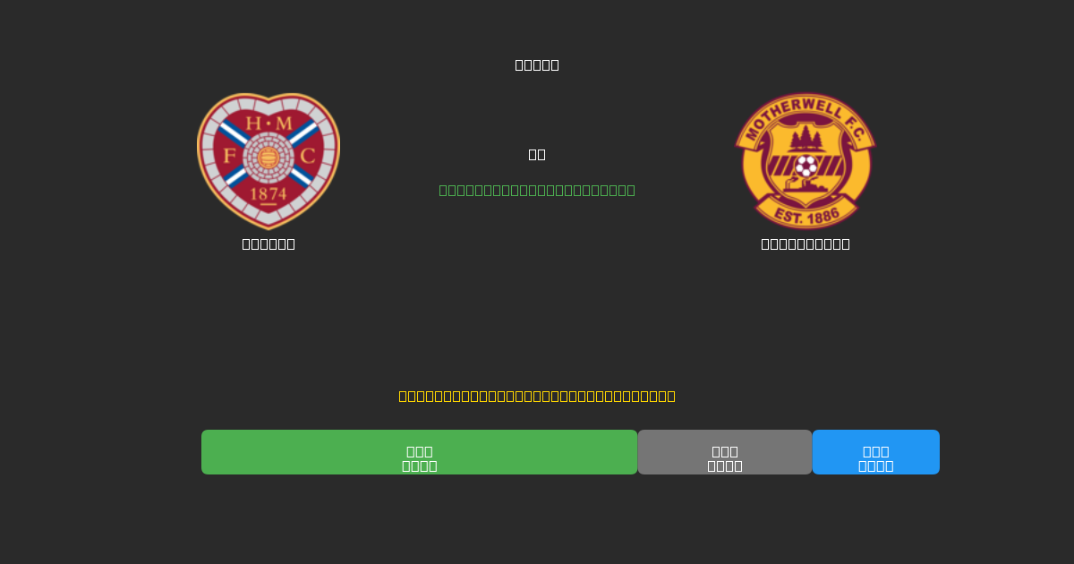 Hearts vs Motherwell - Dự Đoán AI, Mẹo Cá Cược và Tỷ Lệ Miễn Phí