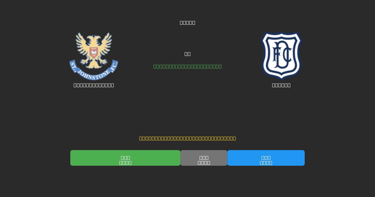 St. Johnstone vs Dundee - Dự Đoán AI, Mẹo Cá Cược và Tỷ Lệ Miễn Phí