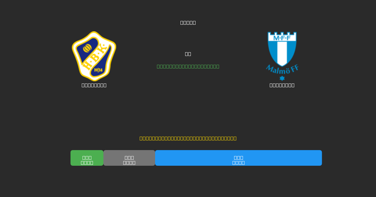 Halmstad vs Malmö FF - Dự Đoán Bóng Đá AI Miễn Phí với Độ Chính Xác 80%+