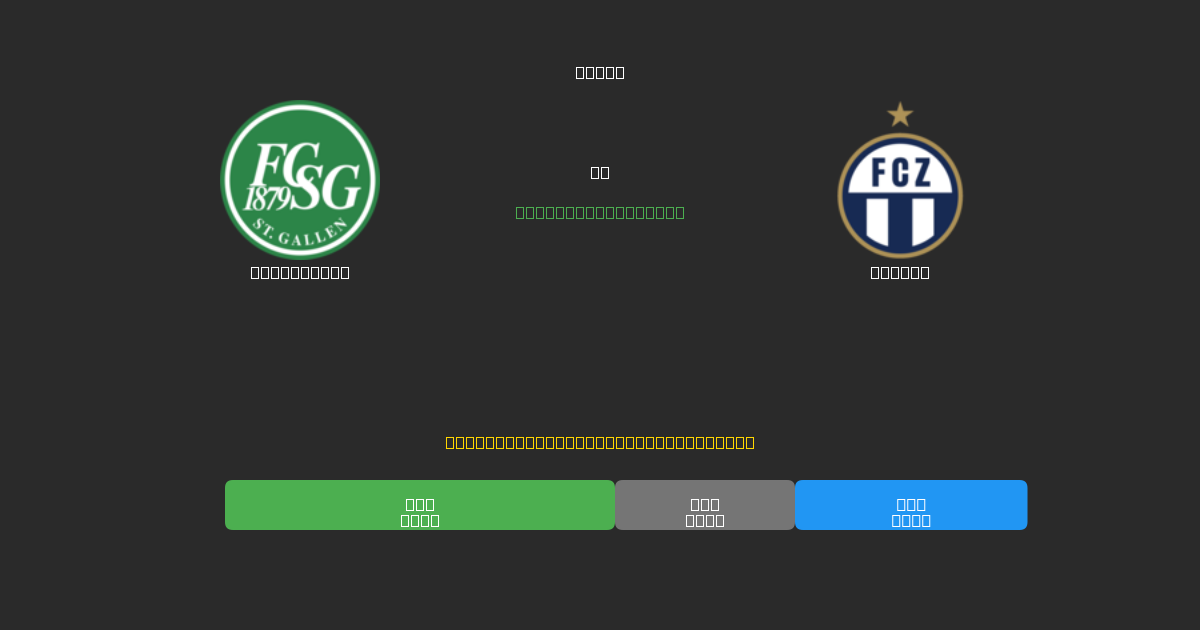 St. Gallen vs Zürich - Dự Đoán AI, Mẹo Cá Cược và Tỷ Lệ Miễn Phí