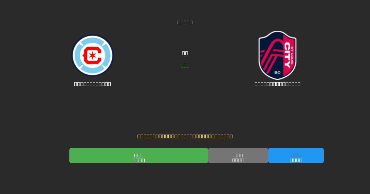 Chicago Fire vs St. Louis City  - Dự Đoán Bóng Đá AI Miễn Phí với Độ Chính Xác 80%+